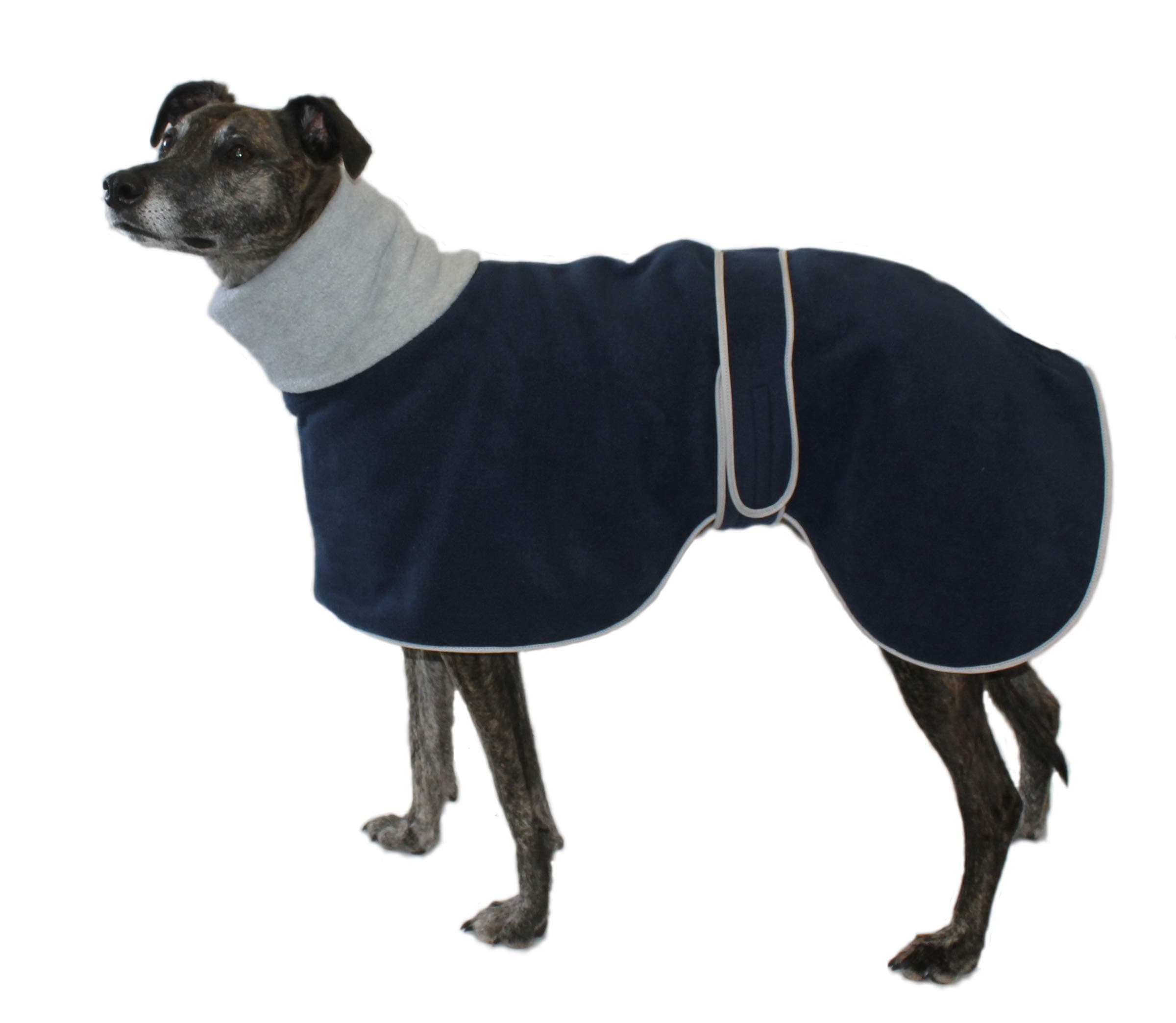 Greyhound Polo Coat, 22"/56 cm, Blue