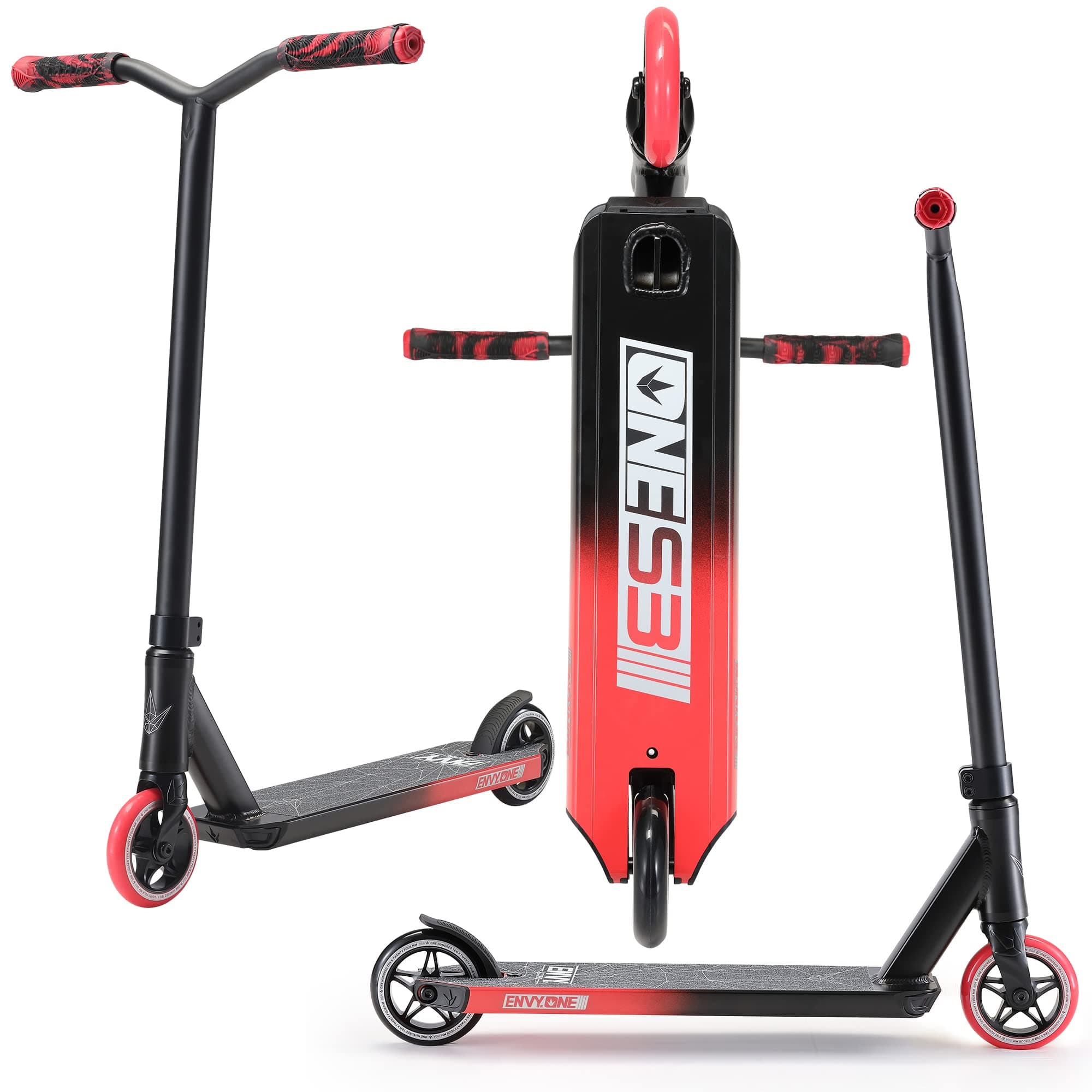 Envy Scooters One S3 Complete Scooter- Black/Red