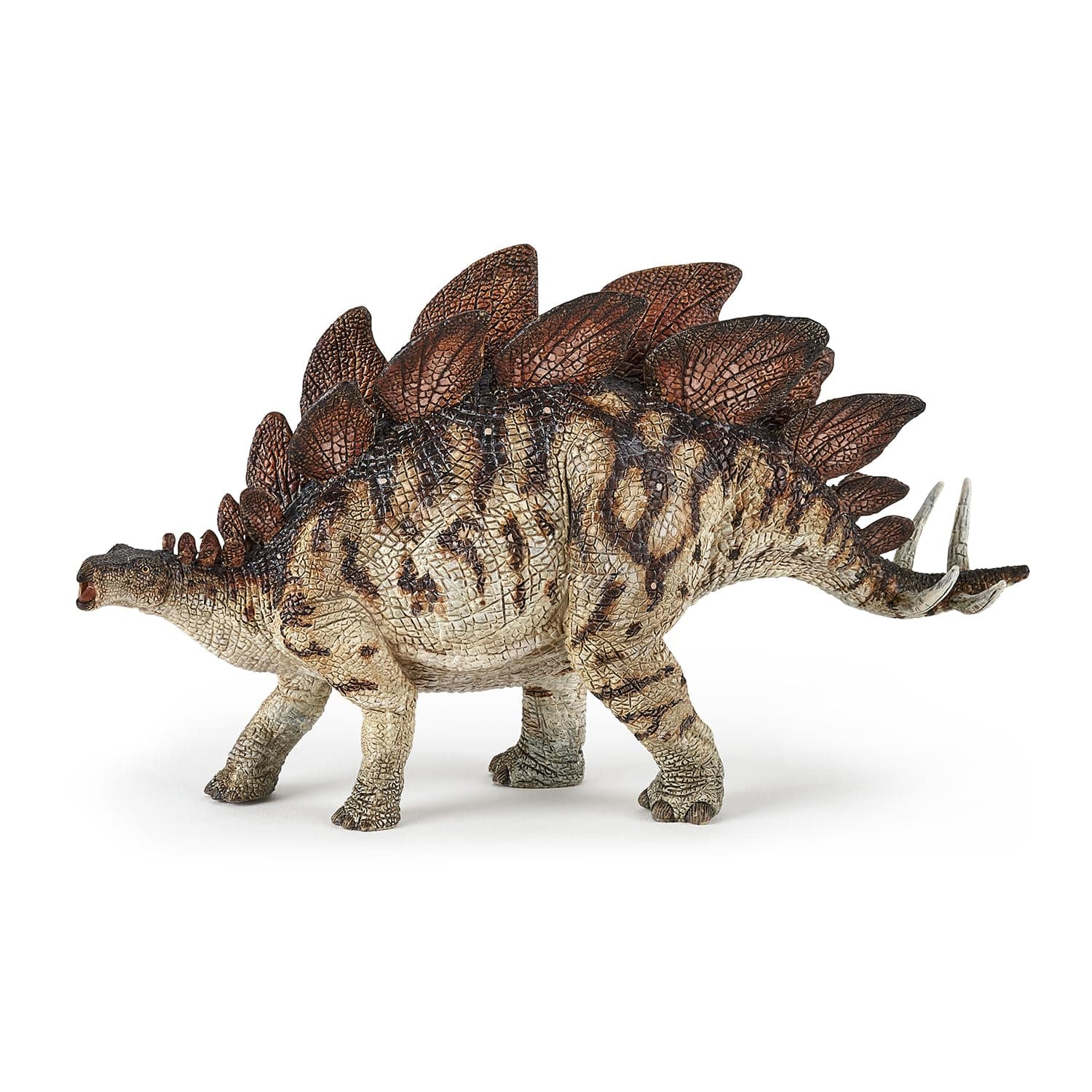 Multi-Colored Stegosaurus Toy Figure 12cm