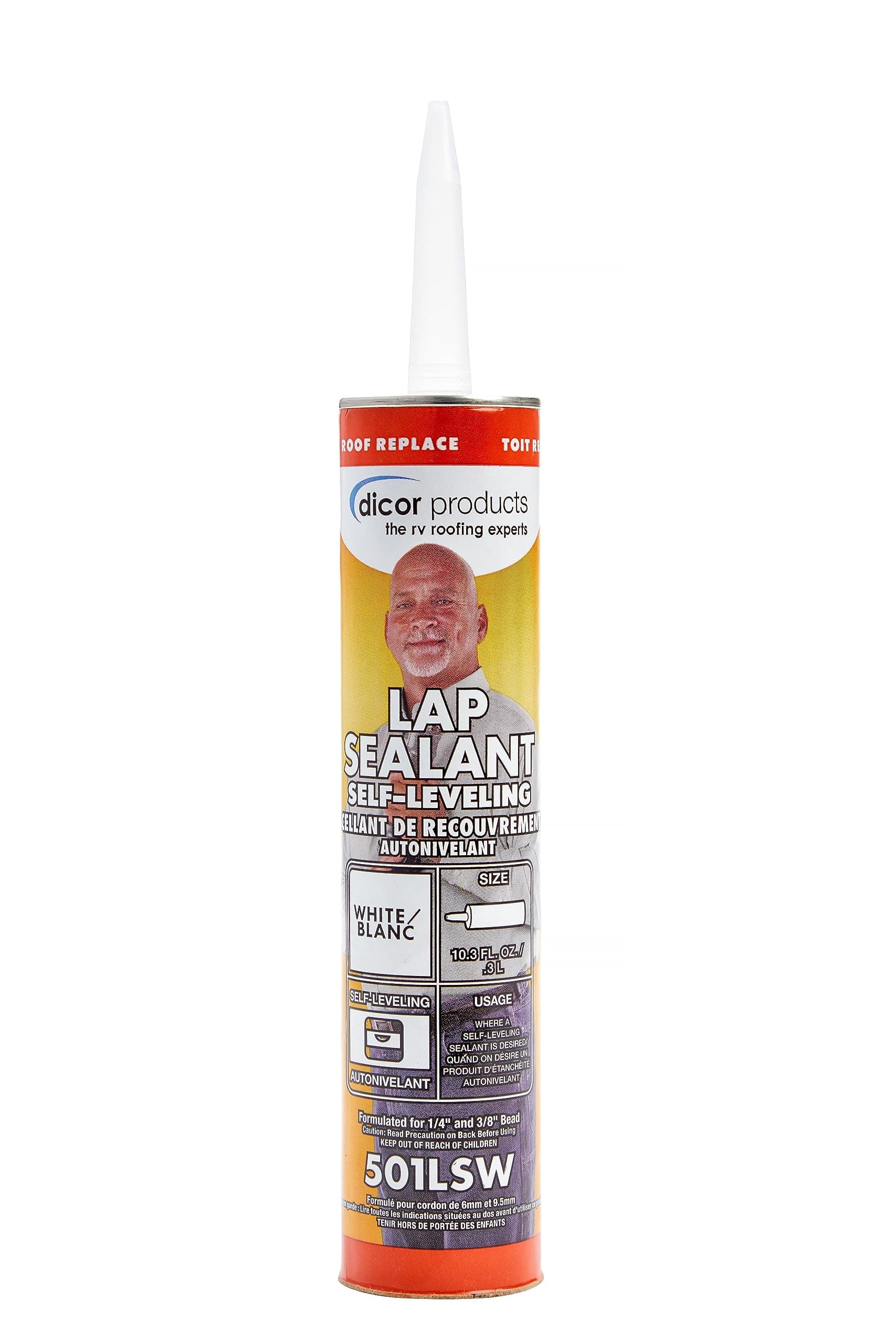 Dicor 501LSW-1 Lap Sealant - 10.3 oz.