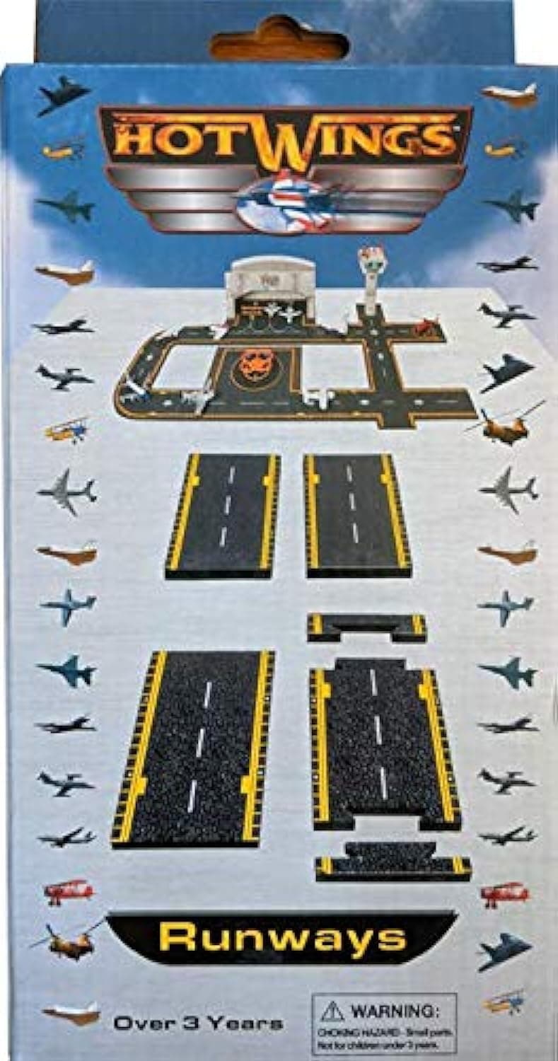 Hot Wings Planes Runway Straight Pieces