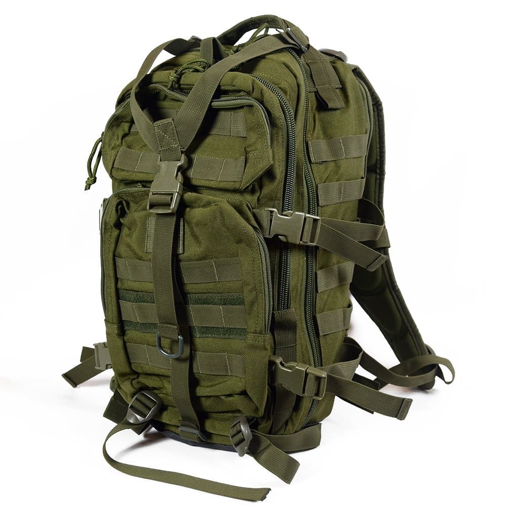 Level III LV3 Molle Assault Pack Backpack--OD GREEN