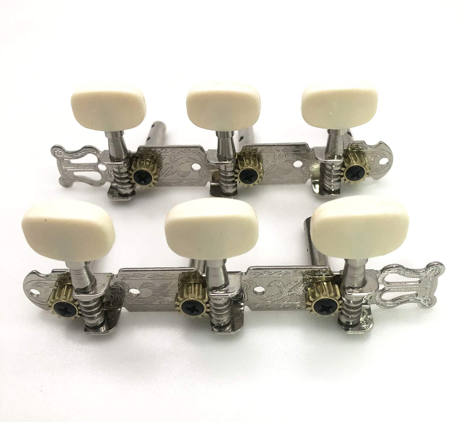 XMHF Pair Classical Guitar Assembly Tuner Tuning Keys Pegs Machine Head for Acoustic Folk Guitar