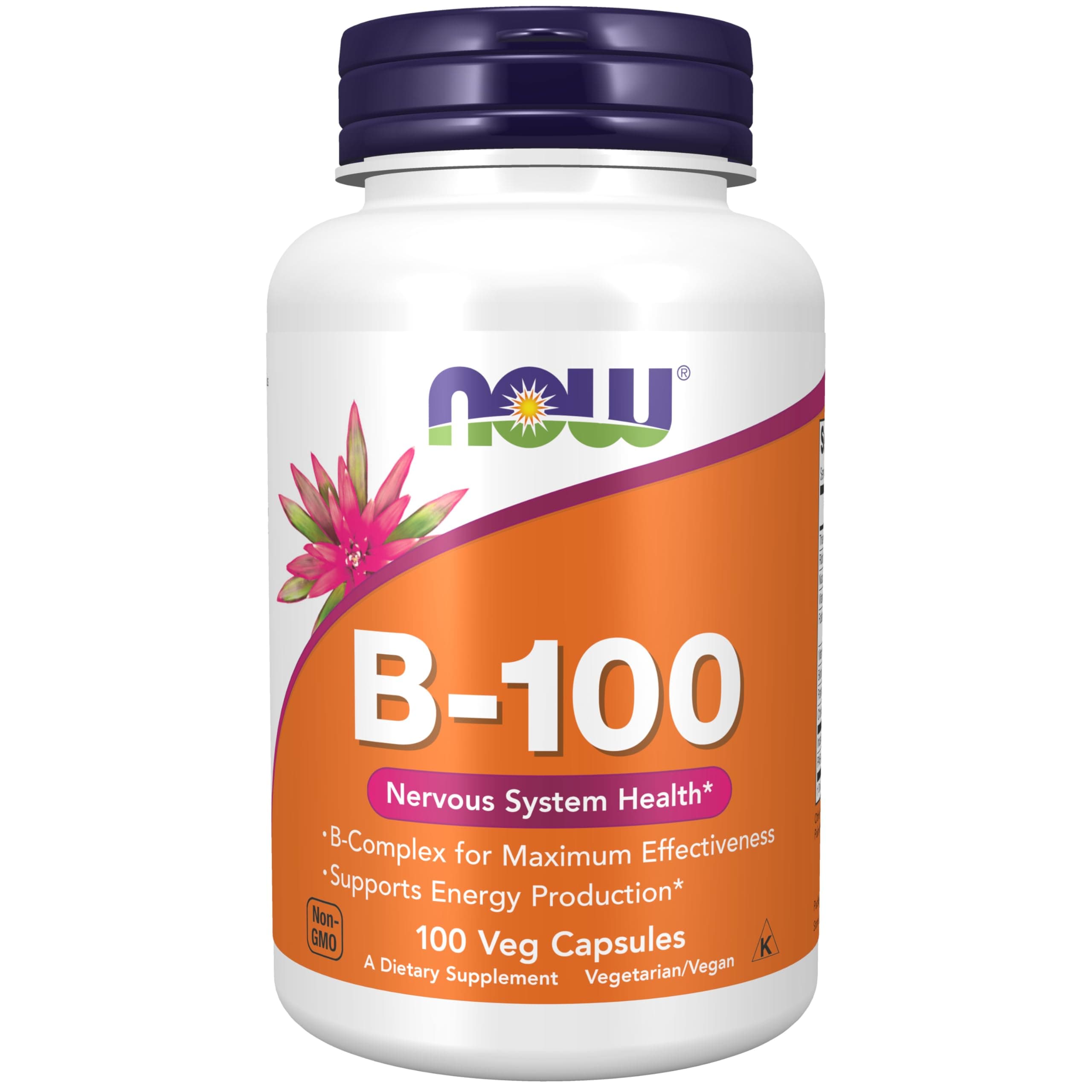 Foods Vitamin B-100 Capsules, 100-Count