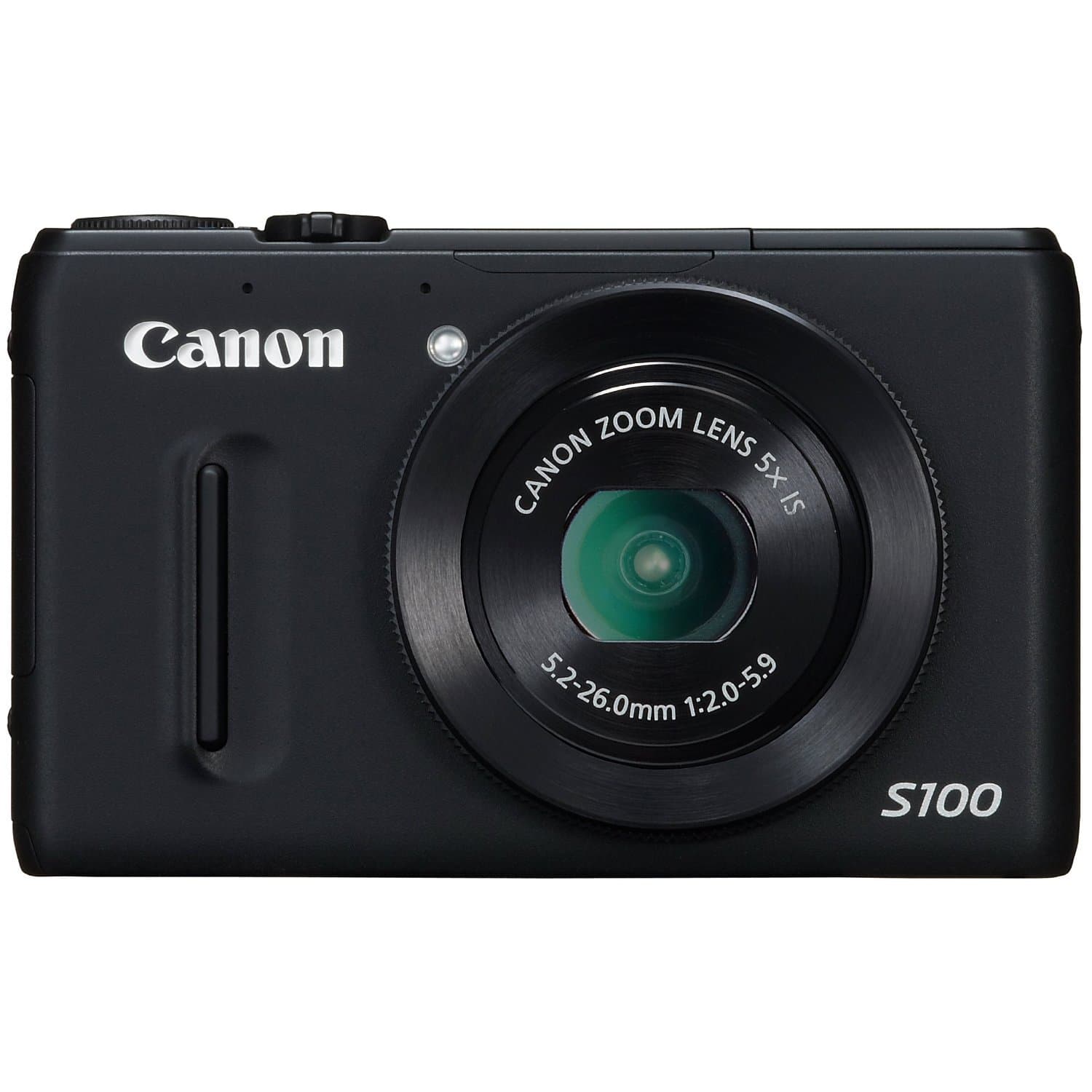 PowerShot S100 12.1 MP Digital Camera with 5x Wide Angle Optical Image Stabilized Zoom (Black)