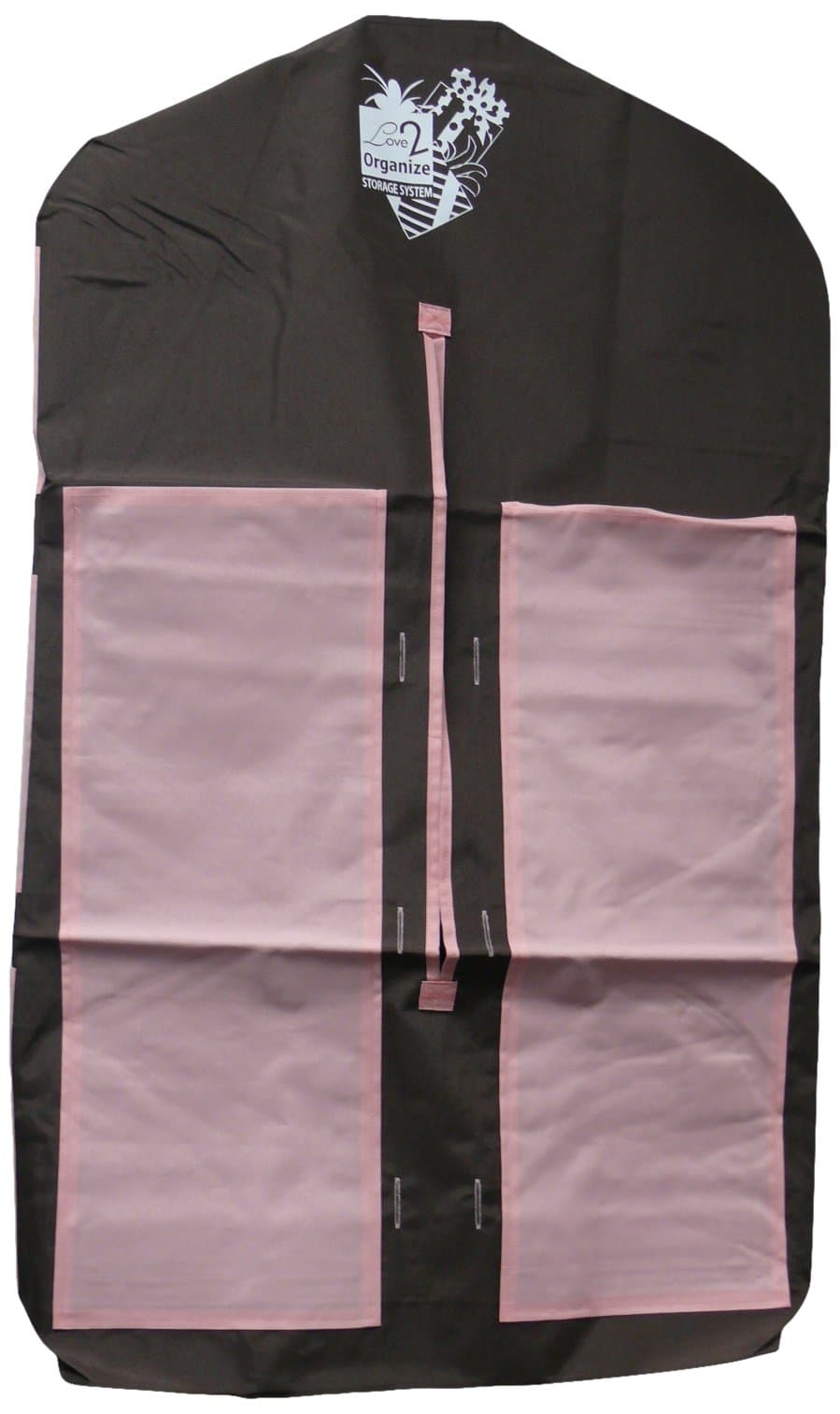 SWE Love2Organize Craft Organizer, Pink/Brown