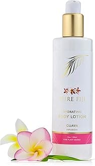 Body Lotion Hydrating - Moisturizing Lotion for Dry Skin with Coconut Milk and Vitamin E, Organic Body Lotion For Women and Men, Guava Scent, 12 oz