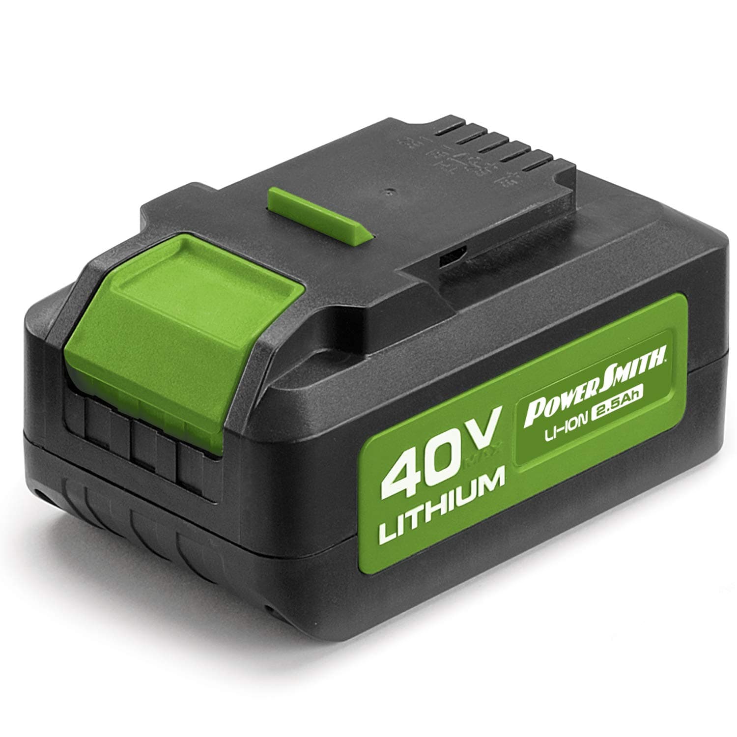 PowerSmith PLB14025 40V Max 2.5Ah Lithium-Ion Battery - Replacement Battery for PowerSmith’s Rechargeable, Battery-Powered Lawn Tools. Only compatible with PowerSmith 40V products.
