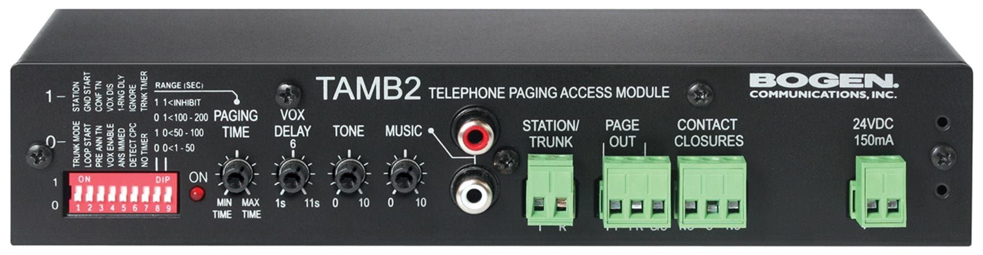 Bogen TAMB2PS Communications TAMB2 Telephone Access Module with Power Supply