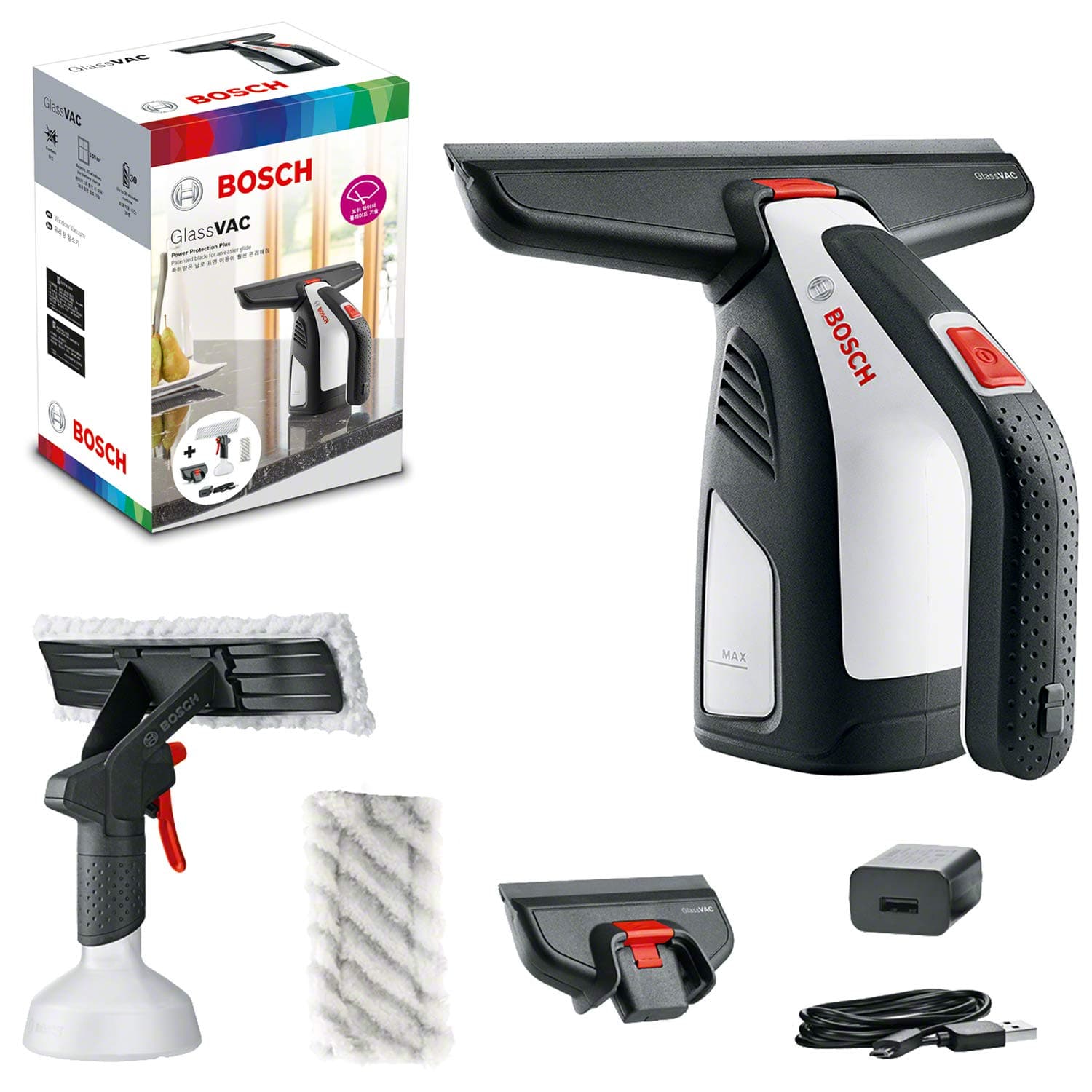 Bosch GlassVAC Battery Window Vacuum Cleaner