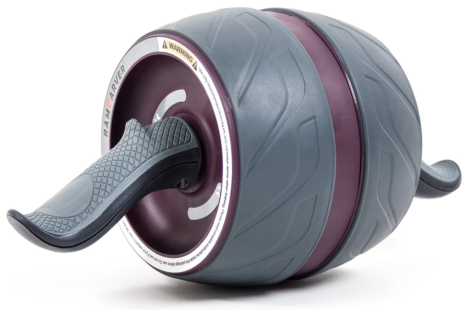 Ab Roller Wheel RamCarver, Workout Equipment Training Abdominal and Upper Core Muscles