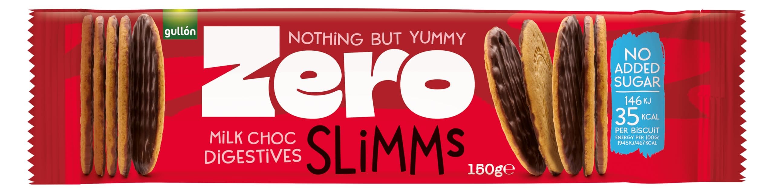 Gullon Zero Milk Choc Digestives Slimms Biscuit150g