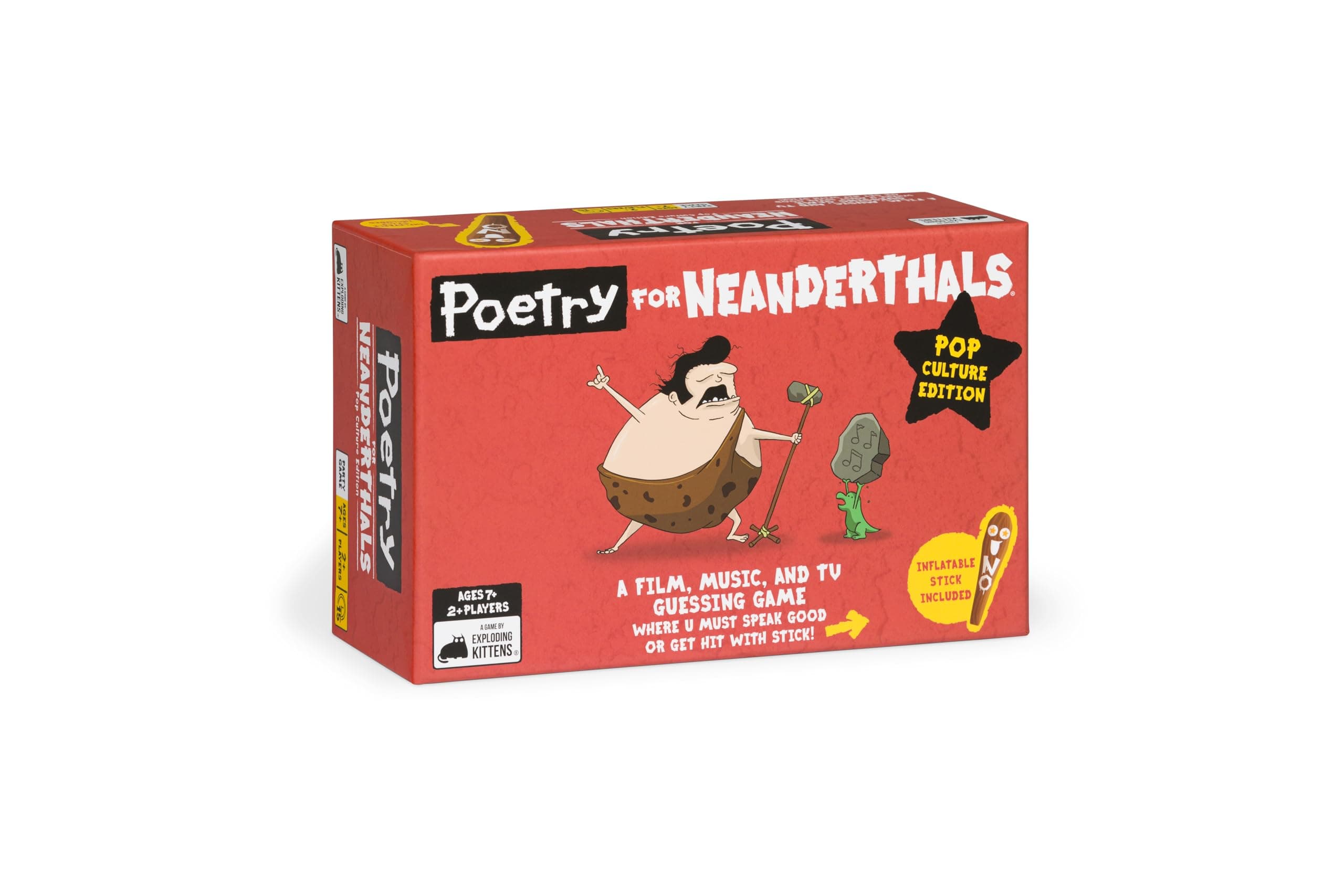Exploding Kittens Presents Poetry for Neanderthals Pop Culture Card Game