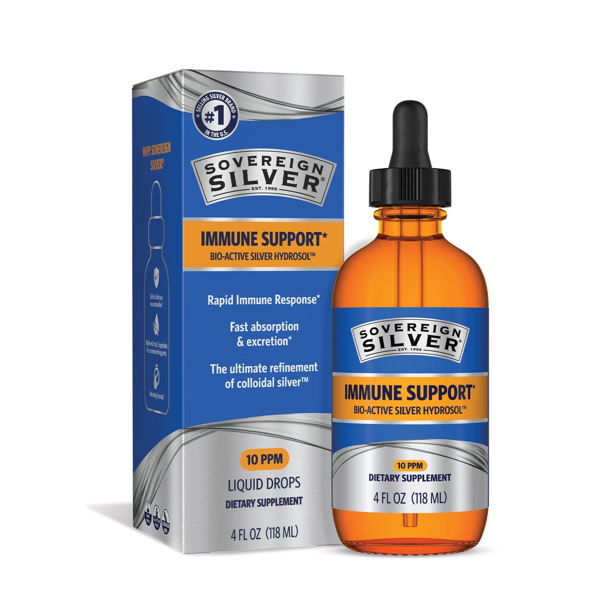 Bio-Active Silver Hydrosol - 4oz