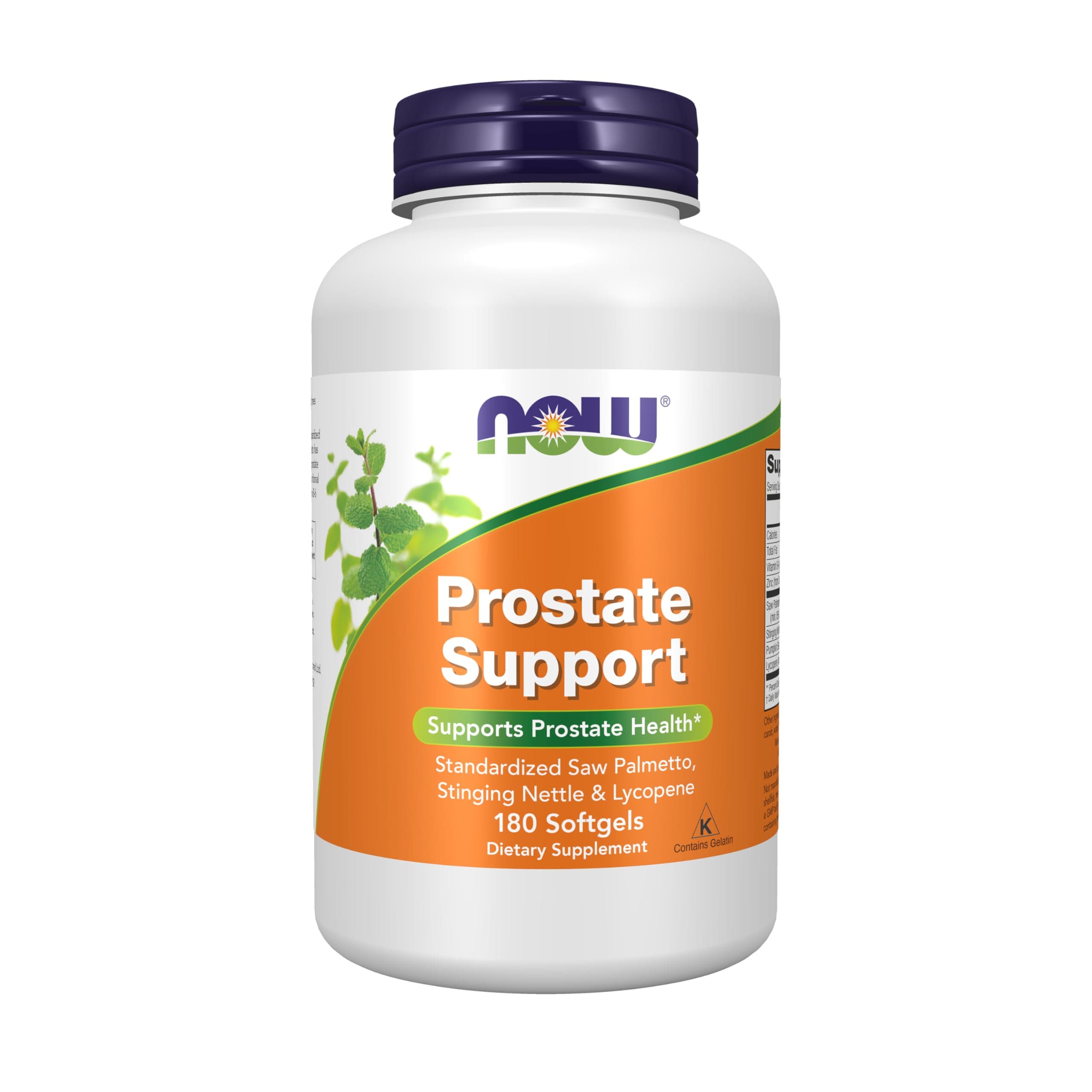 – NOW Prostate Support -180 Softgels- 57138