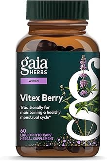 Gaia Herbs Vitex Berry - Supports Hormone Balance & Fertility in Women - 60 Vegan Liquid Phyto-Capsules (30-Day Supply)