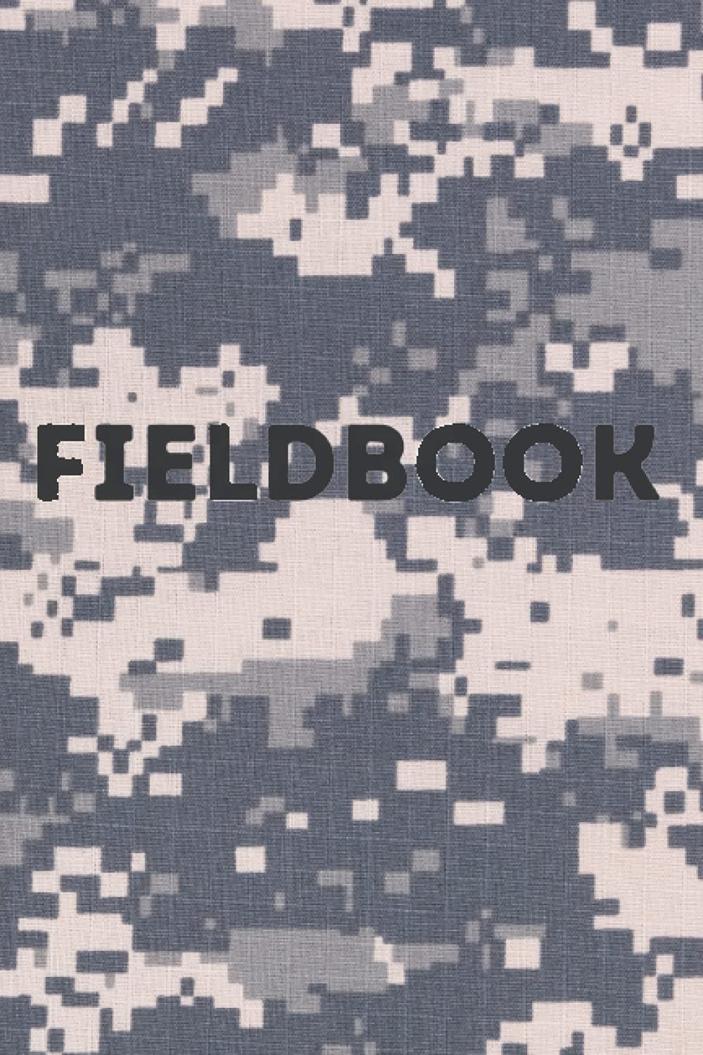 Fieldbook: US Army ACU pattern inspired 6x9" notebook with 120 pages