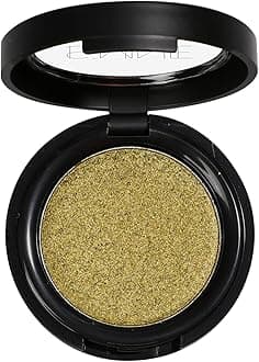 ISMINE Single Eyeshadow Powder Palette Shimmer Gold, High Pigment, Longwear Single Gold Eye Makeup for Day & Night (#16)