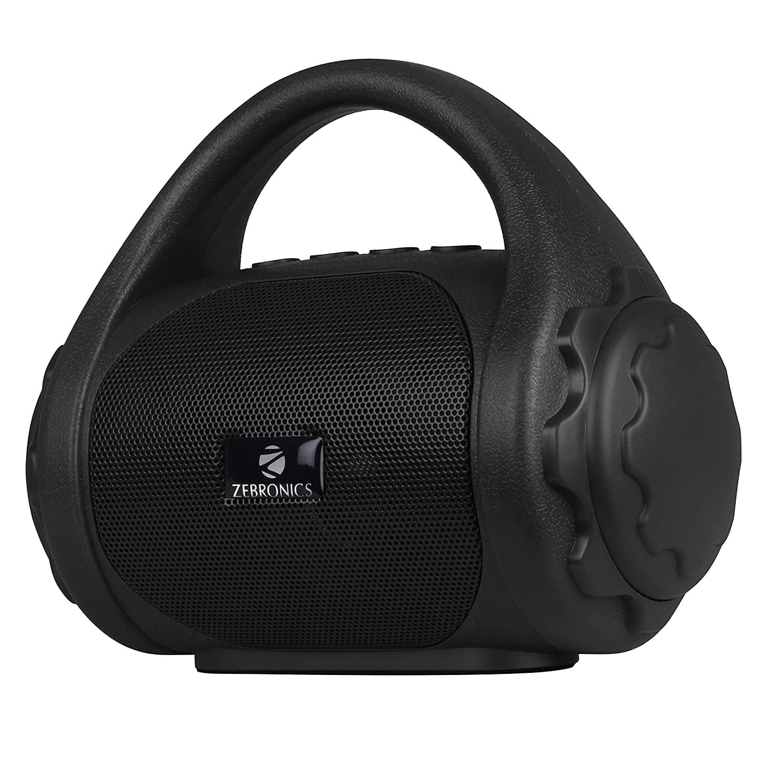 ZEB-COUNTY 3W Wireless Bluetooth Portable Speaker With Supporting Carry Handle, USB, SD Card, AUX, FM & Call Function. (Black)