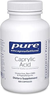 Caprylic Acid | Supplement for Gut and Digestive Health, GI Balance, Gastrointestinal Support, and Intestinal Health* | 120 Capsules
