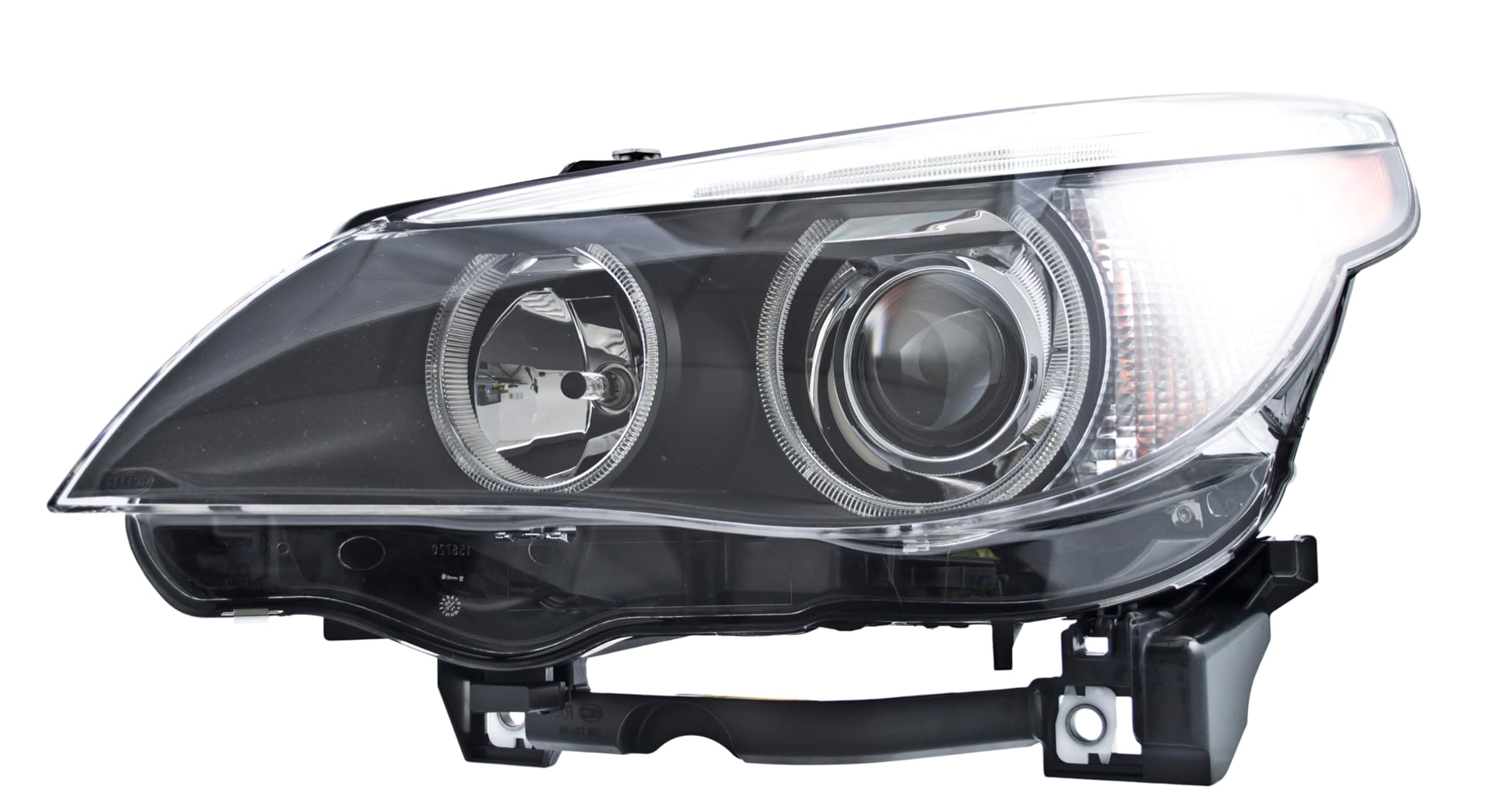 Hella 160291011 Headlight Assembly, BMW 5-Series (E60, E61), Driver's Side