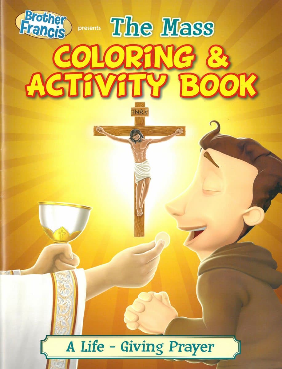 Mass Coloring & Activity Bk (Brother Francis)