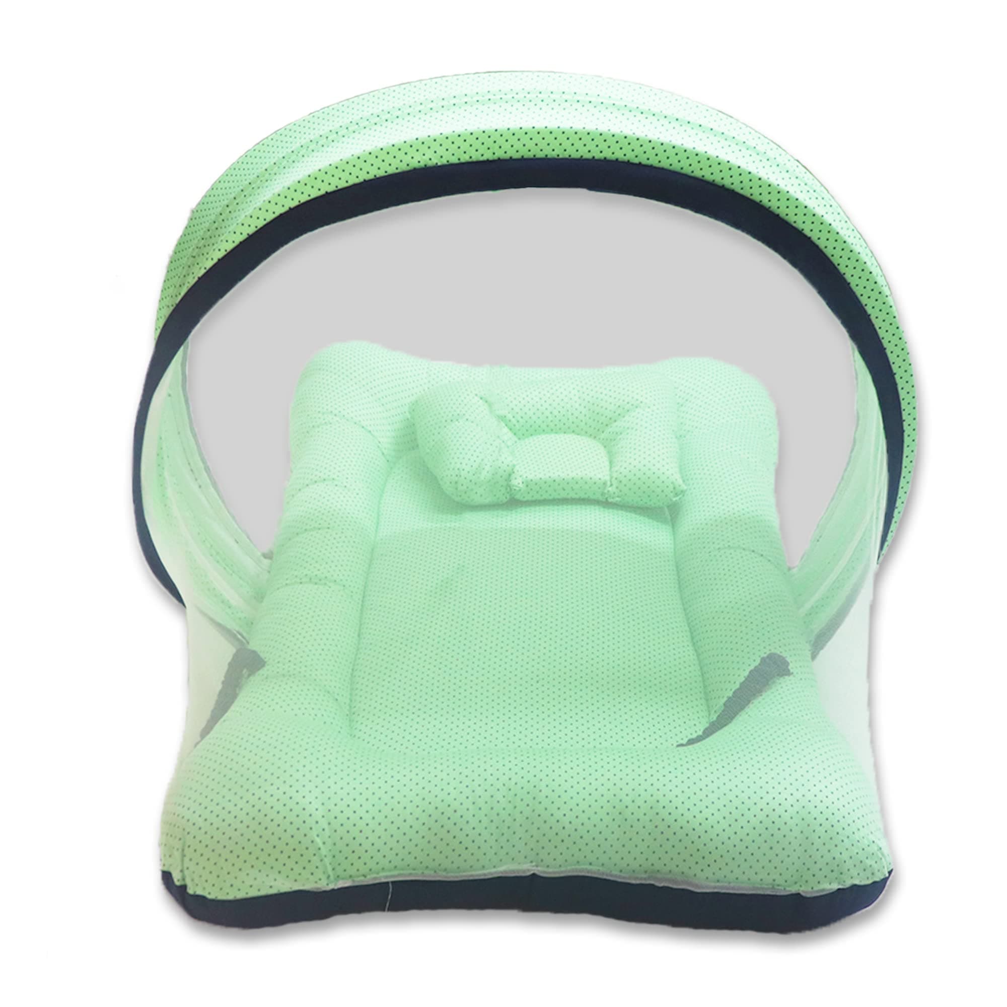 Bassinet Style Mosquito Net Bedding for Infants (MintMini)