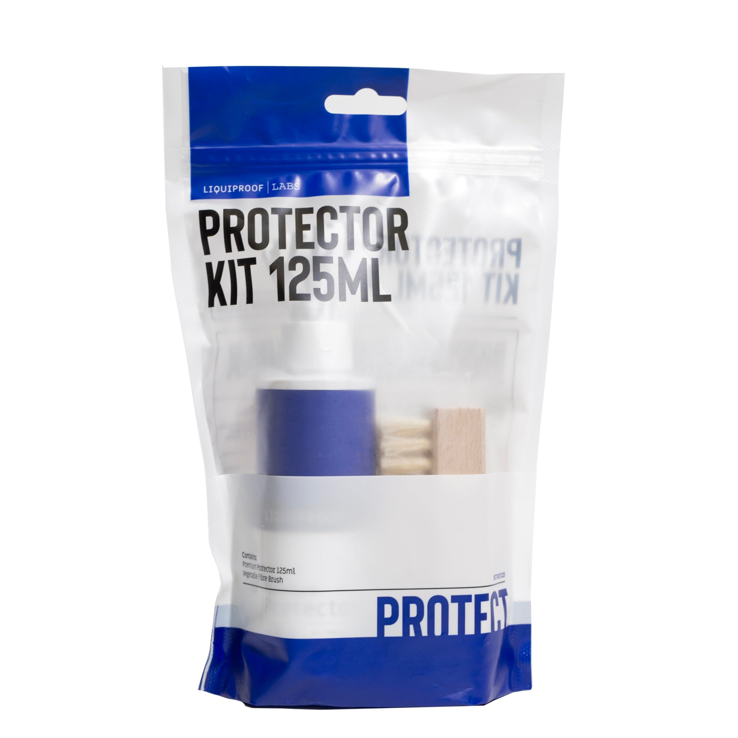LABS Protector Shoe Care Kit 125. Premium Protector 125ml and a Premium Vegetable Fibre Brush for easy application. For protecting footwear, shoes, sneakers and fashion items