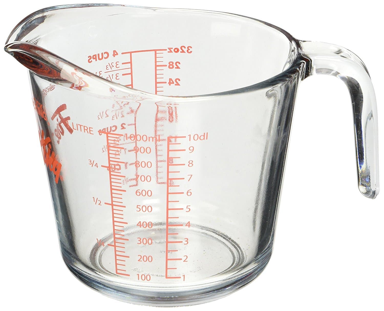 Fire-King Measuring Cup, Glass, 4-Cup