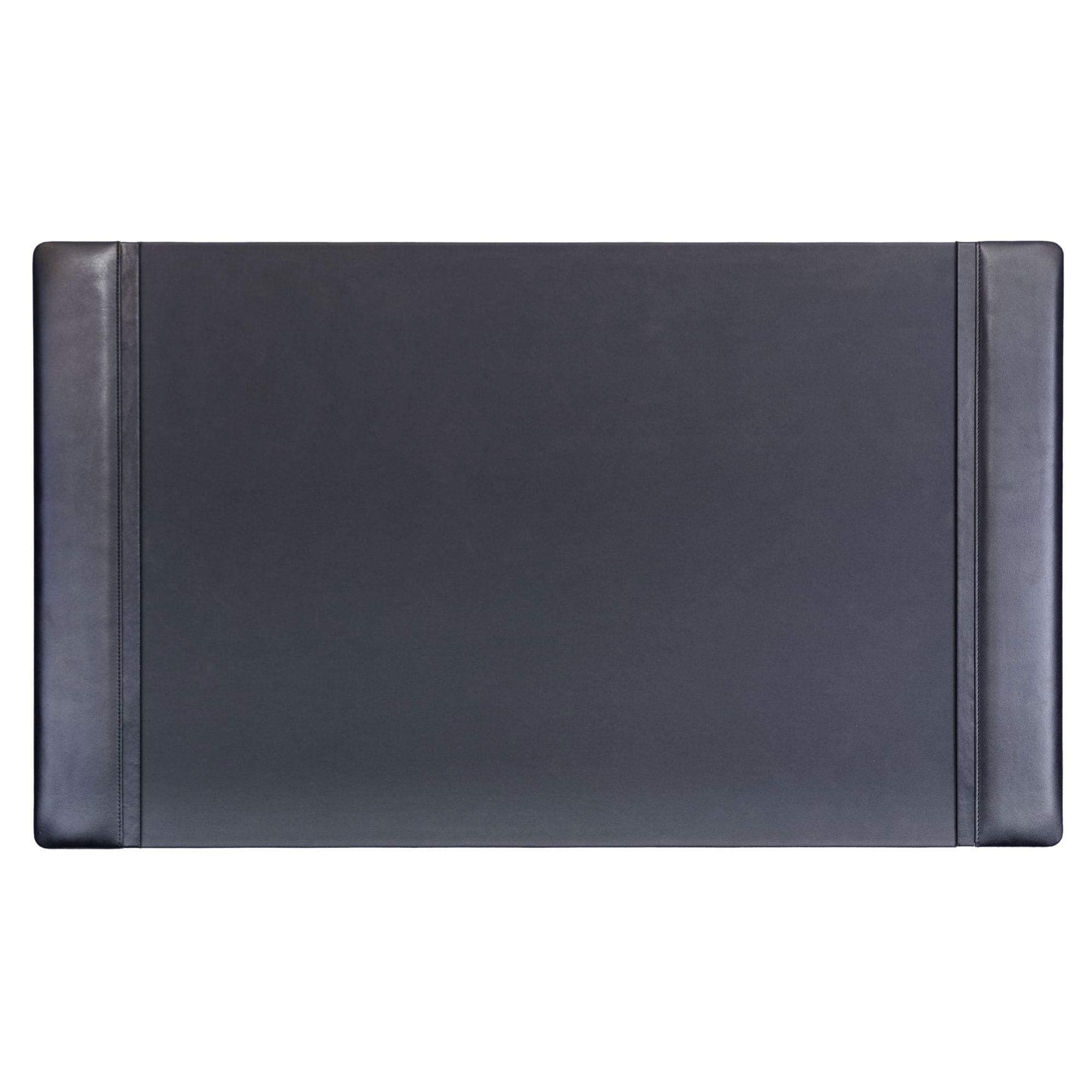 Dacasso Luxury Leather Blotter for Writing-Executive Desk Surface Protector, Black, 34" x 20"