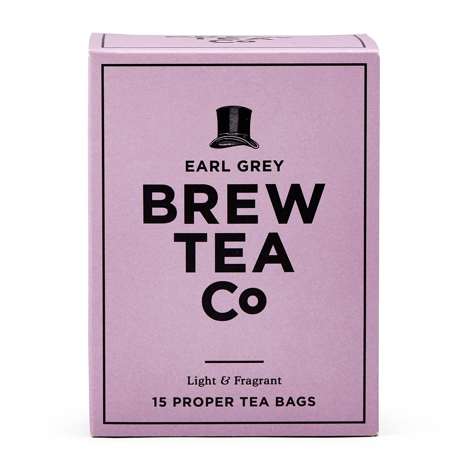 Brew Tea Co Earl Grey Whole Leaf Tea Bags, Pack of 15
