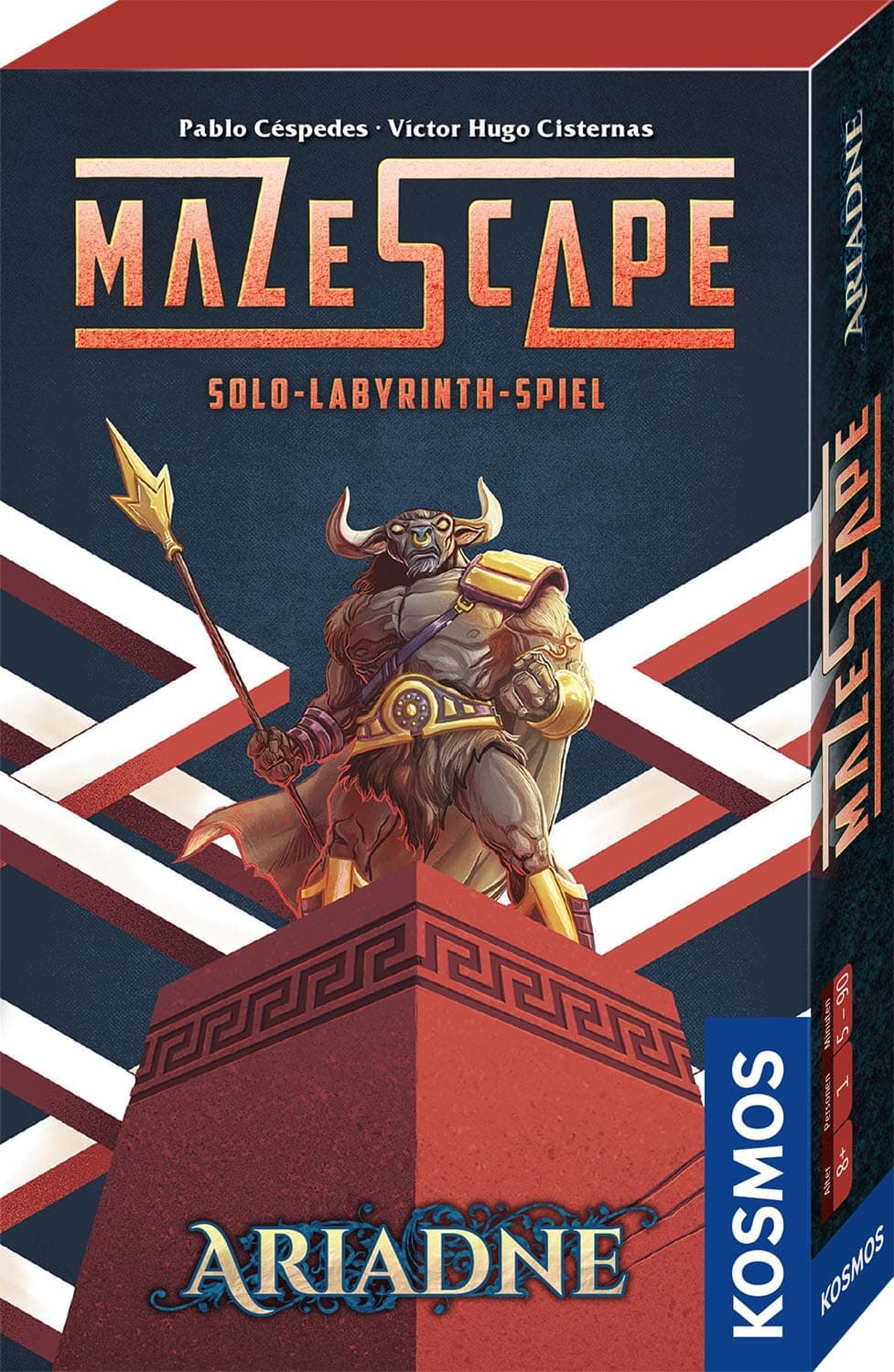 Kosmos Mazescape Ariadne: Spiel