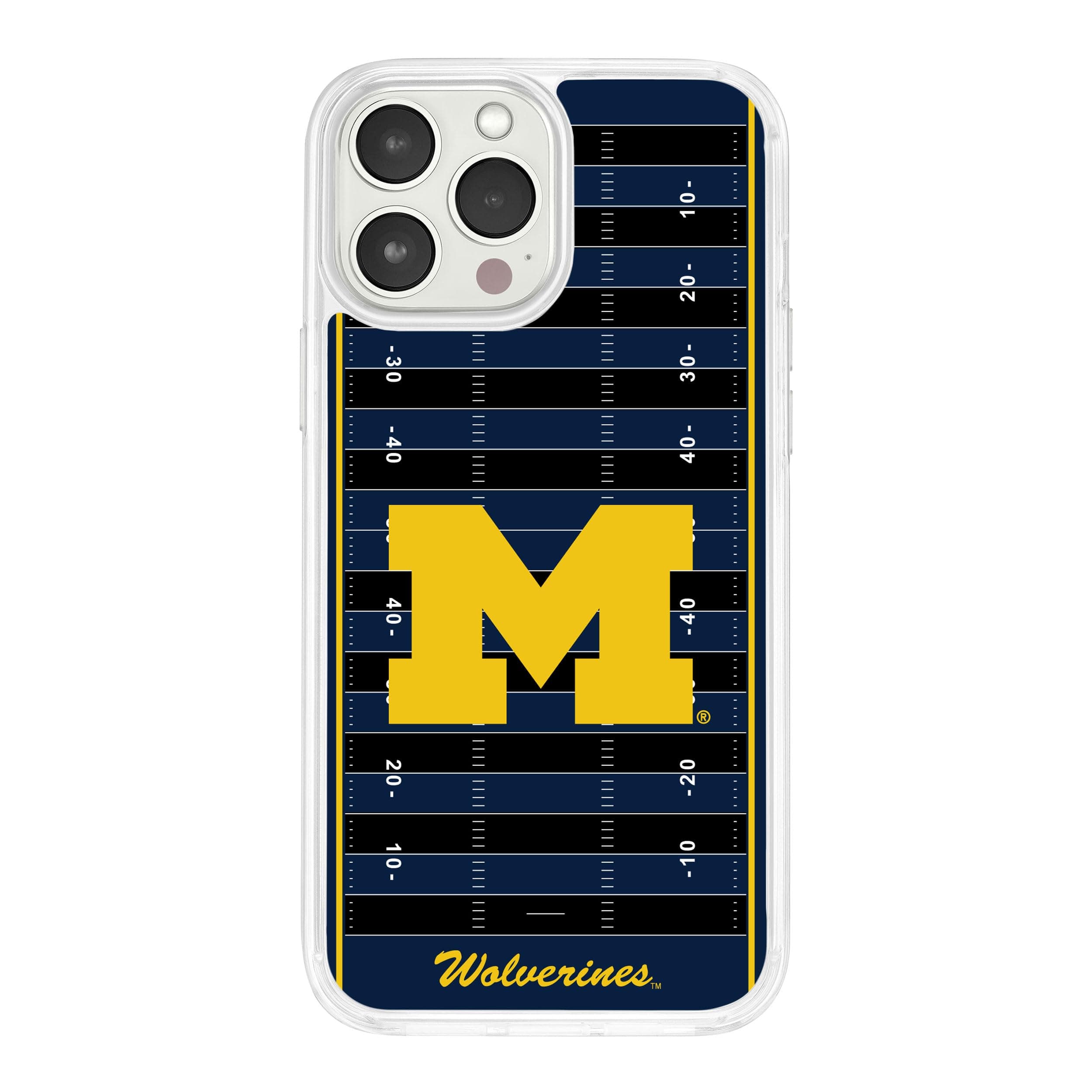 Affinity Bands Michigan Wolverines HD Phone Case Compatible with Apple iPhone 13 Pro Max (Field)