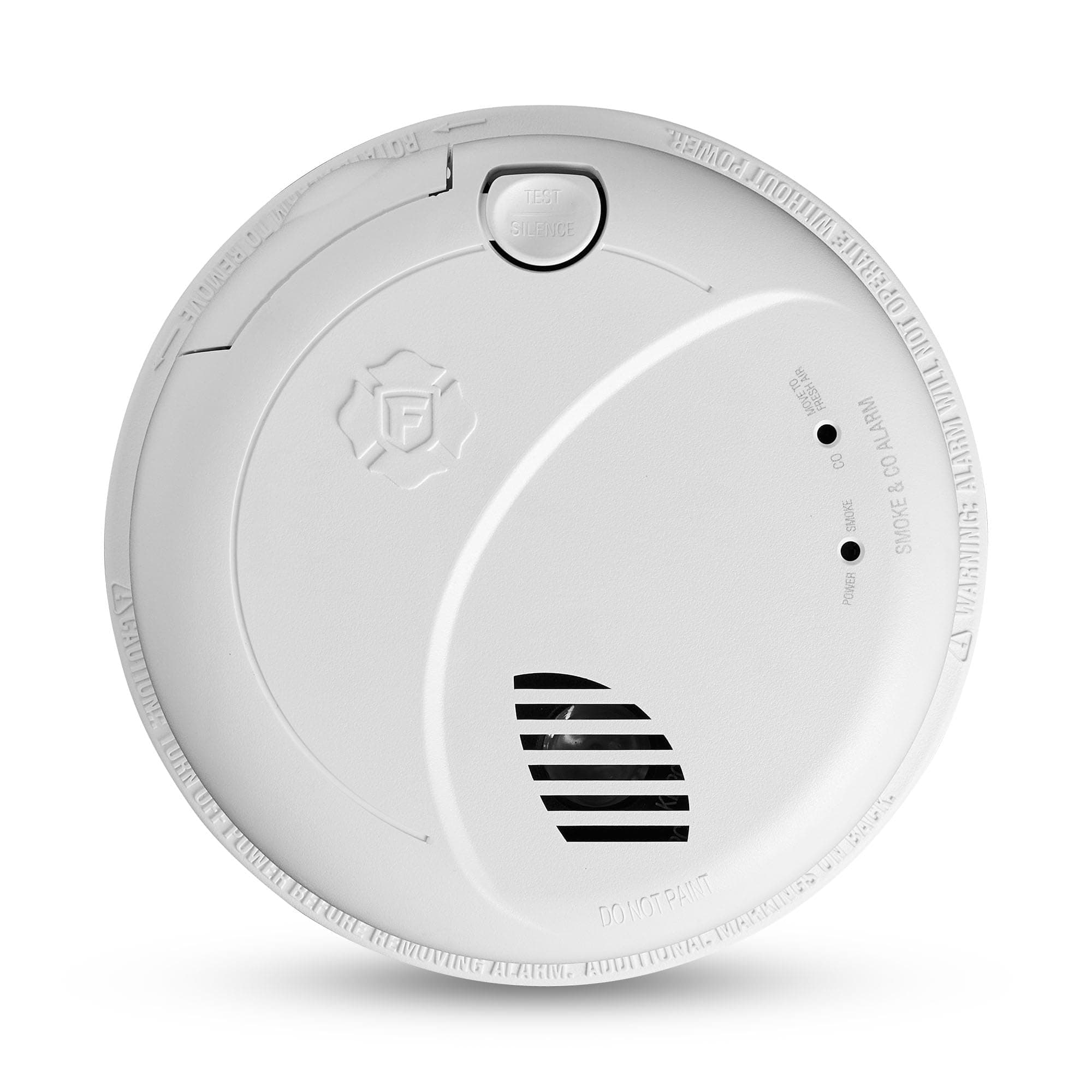 First Alert BRK Interconnect Hardwire Combination Smoke & Carbon Monoxide Alarm with Battery Backup & Voice Alerts, 1-Pack