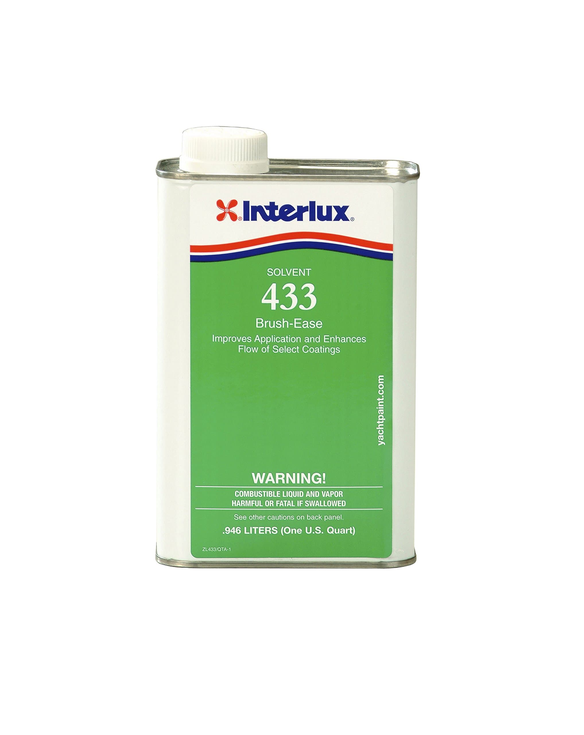 InterluxY433/QT INT433Q Brush-Ease 433 - Quart,1 Pack