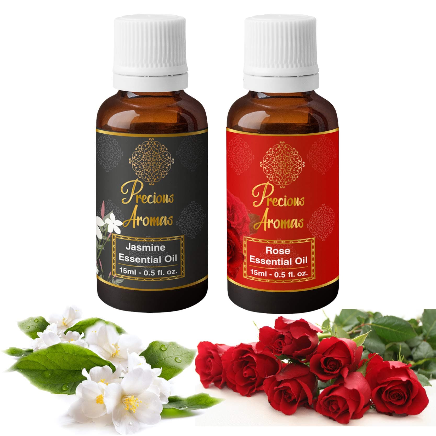 Precious Aromas Pure Jasmine Essential Oil