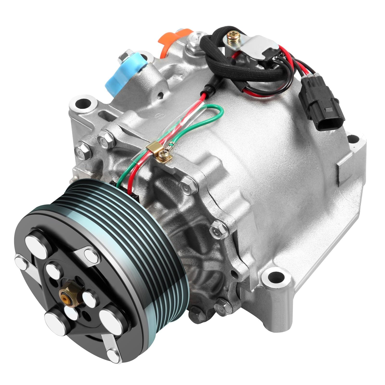 ECCPP A/C Compressor with Clutch fit for 2006-2011 Honda Civic 1.8L CO 4918AC AC Compressors