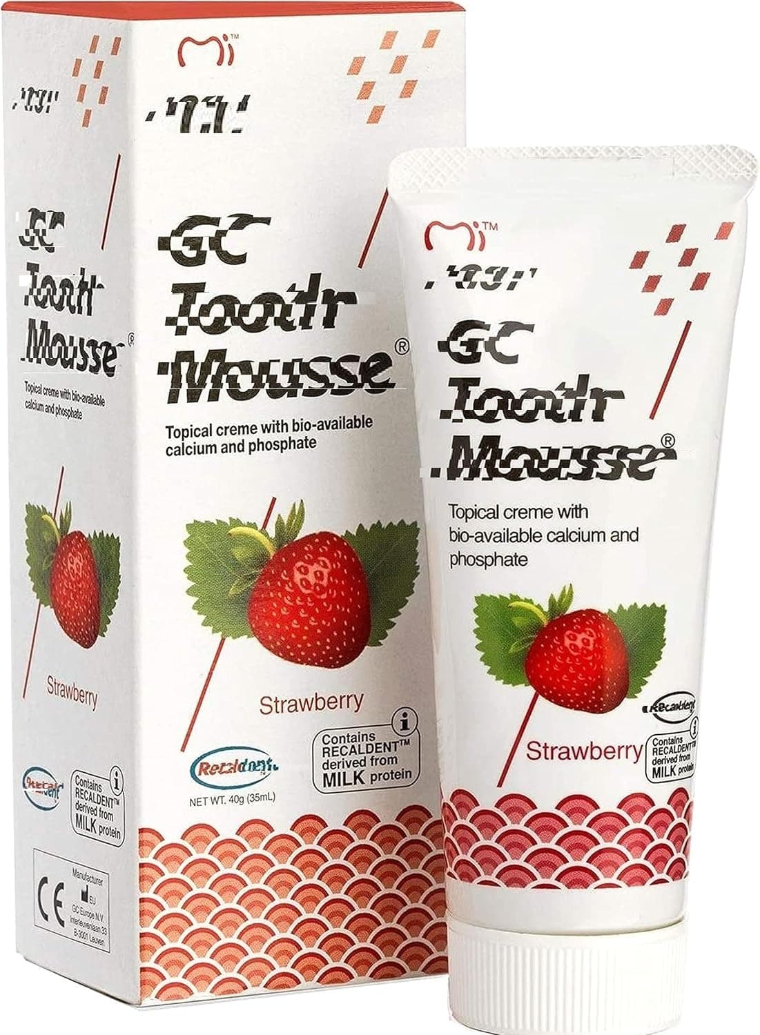 G_C Tooth M0us$e Toothpaste Strawberry Flavour (40 gram)