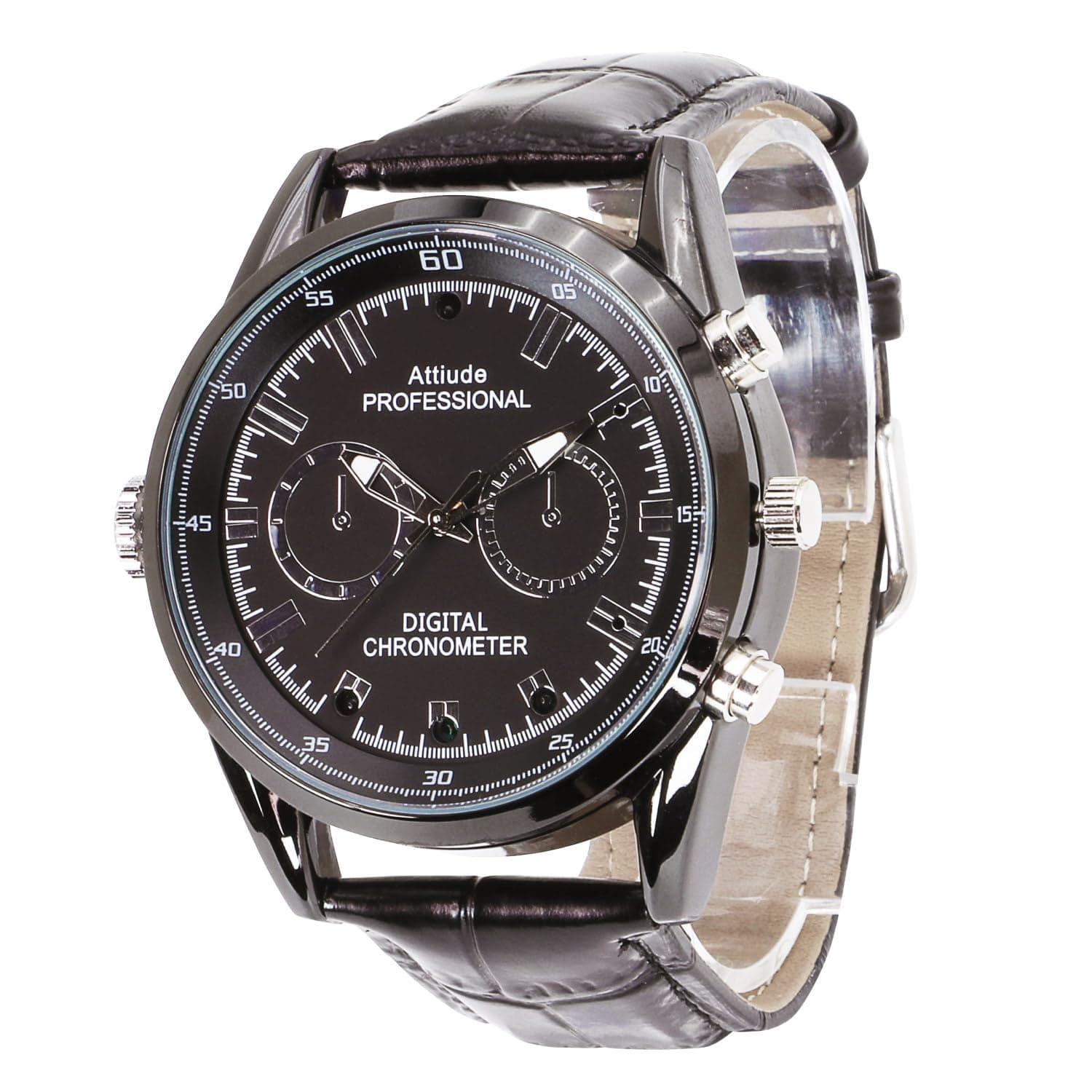 M@Q MQ002 (A) Small Camera, Spy Camera, Hidden Camera, Wristwatch Camera, 1080P, Japanese Instruction Manual, Infrared, Long Time, Motion Recording, Surveillance, Security Camera, Action Camera,