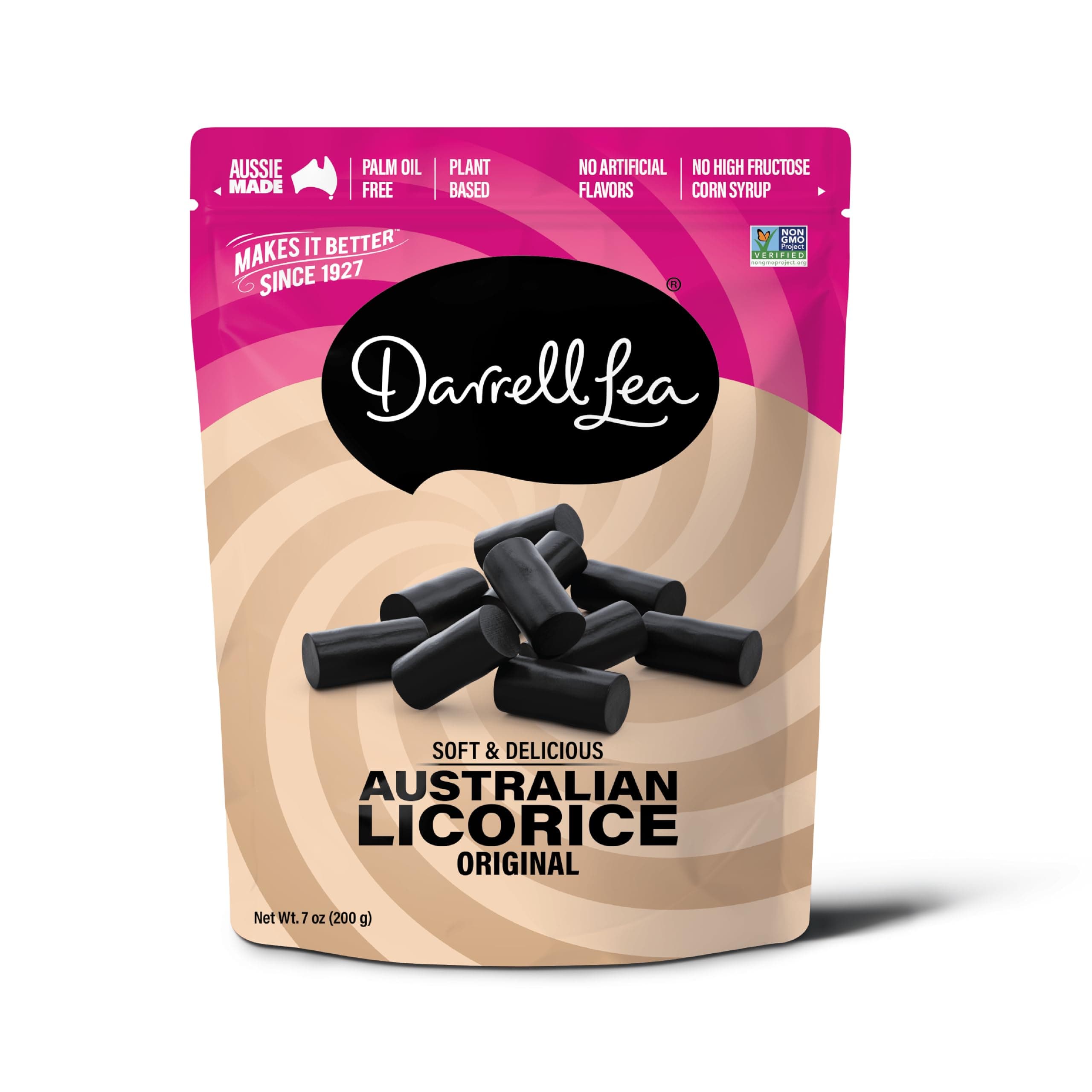 Darrell Lea Original Black Licorice - 7 oz