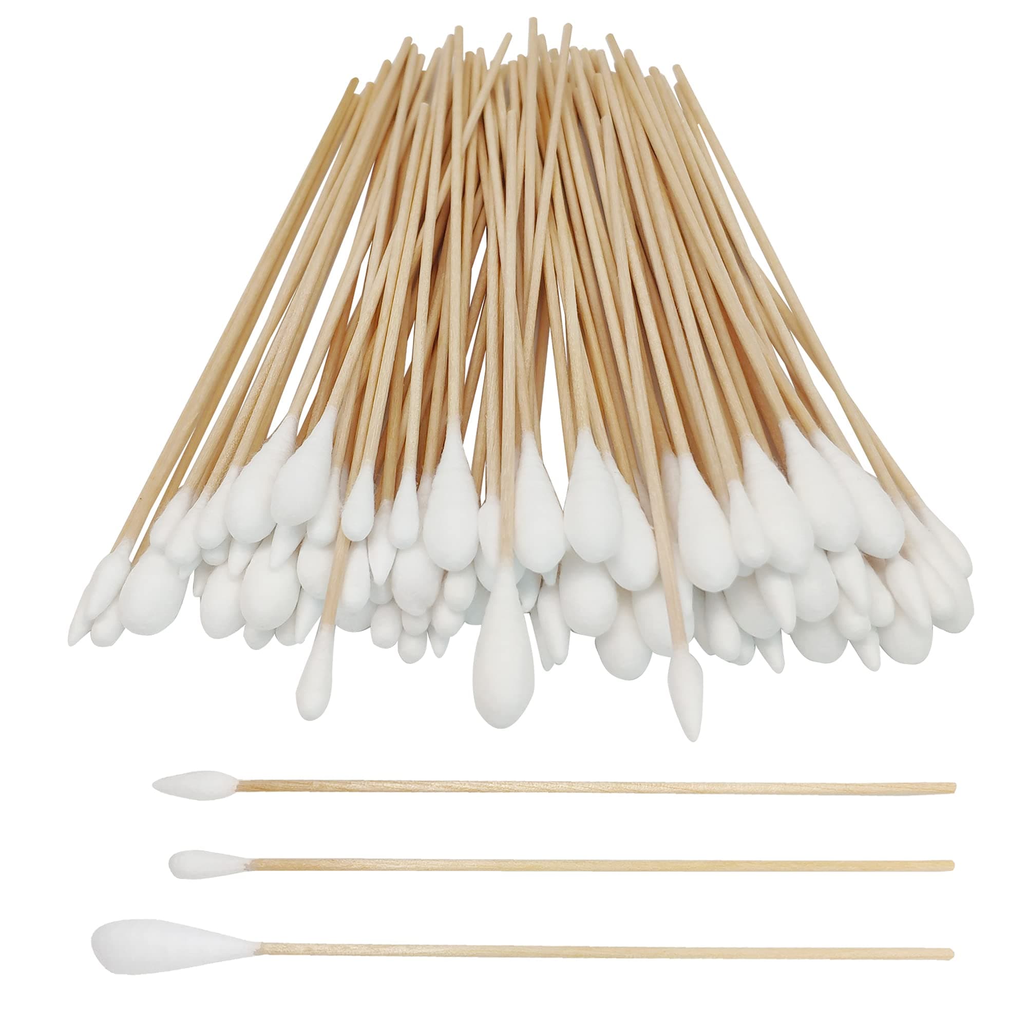 Quanzhou Chenchenchen E-Commerce Co.,Ltd 6 inches Cotton Swabs for Small Pets 300pcs