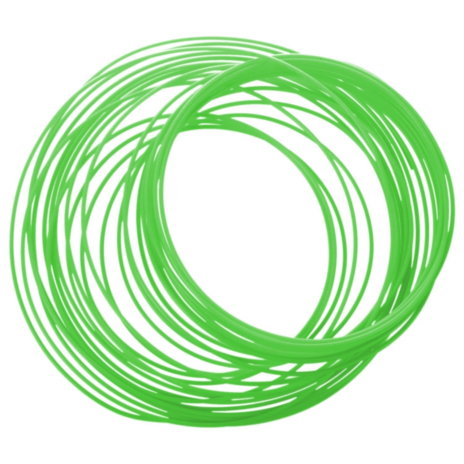 Cuasting 3D Printer Pen Filament 1.75mm PLA 10m(Glow in DarK green PLA)