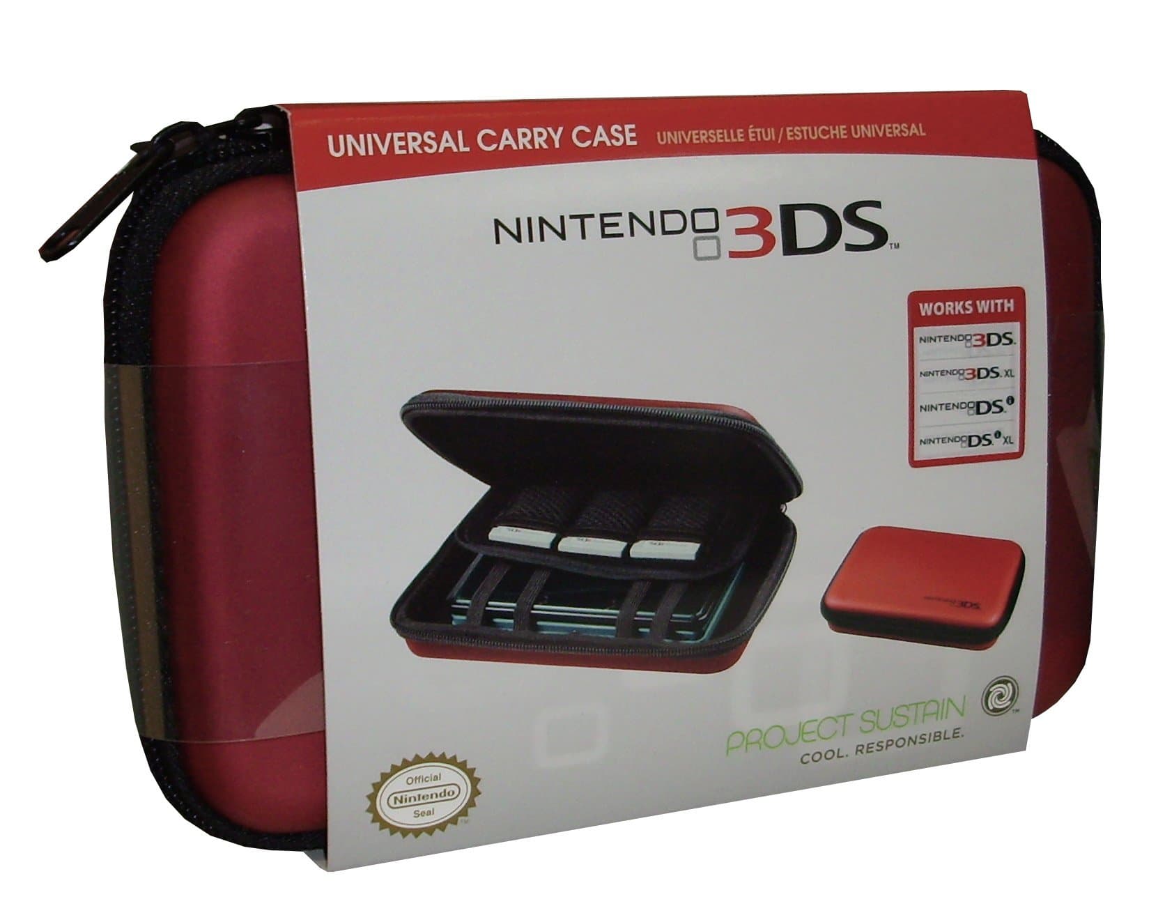 Maxwise Carry Case Red Storage