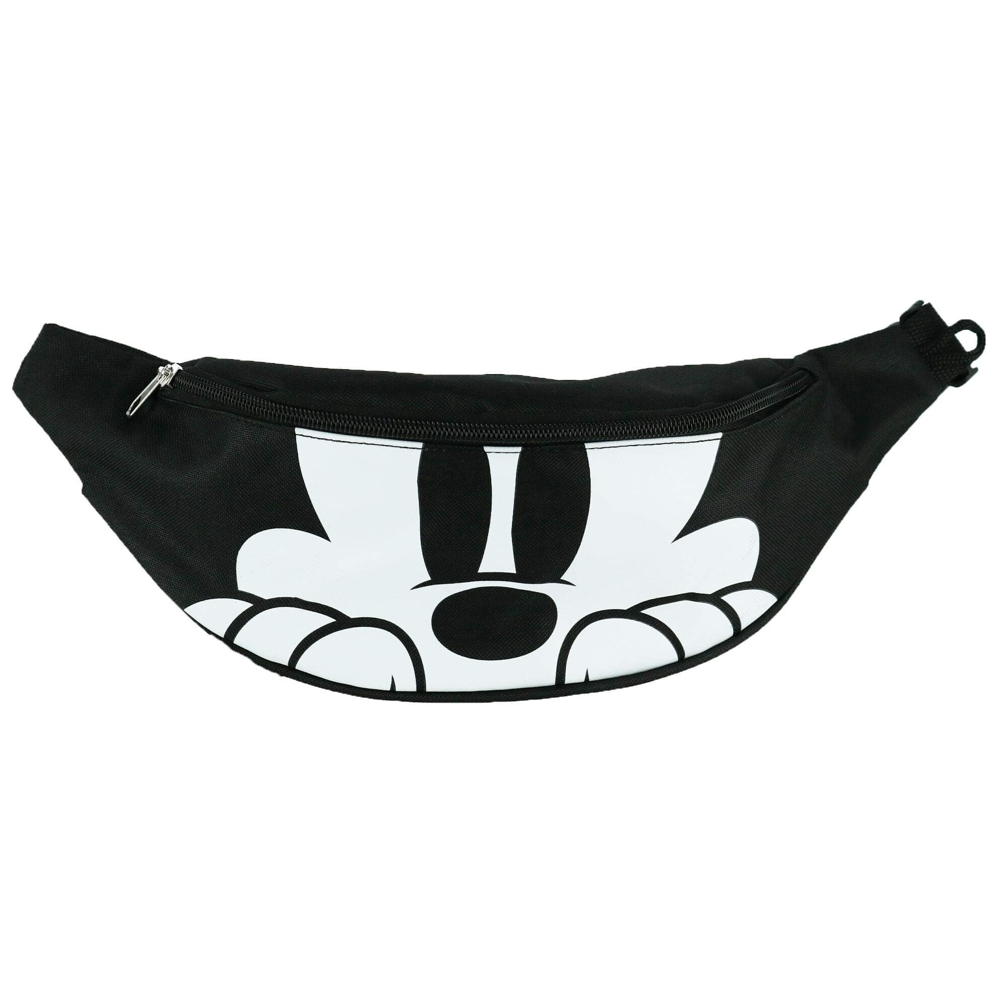 Peeking Mickey Mouse Bumbag Waist Pack, Black