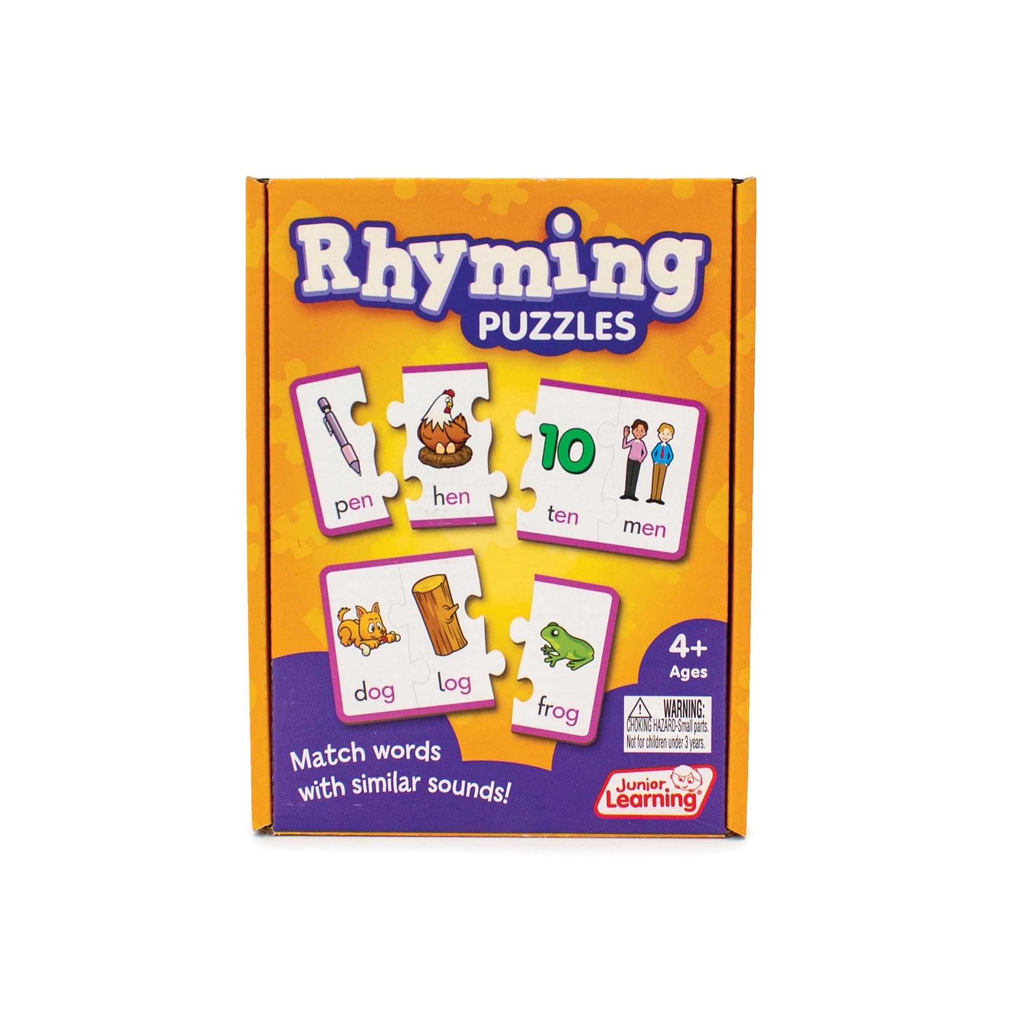 Junior Learning JL656 Rhyming Puzzles, Multi