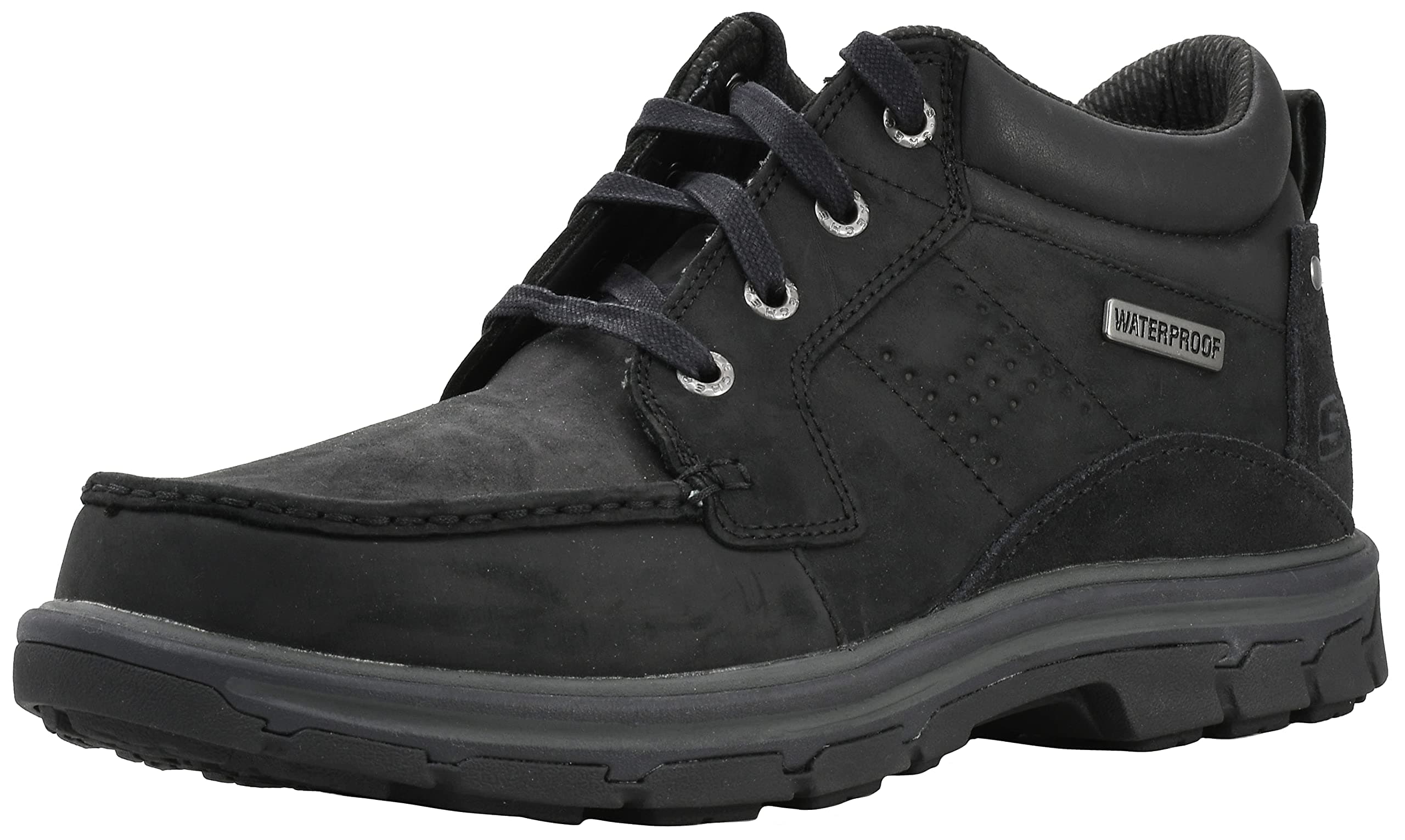 Skechers Men's Segment Melego Leather Chukka Waterproof Boot