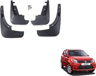 WolkomHome Car O.E Type Mud Flaps Mud Guard for Maruti Suzuki Alto 800 2020