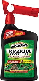Spectracide Triazicide Insect Killer For Lawns & Landscapes Concentrate (Ready-To-Spray), Protects Lawns, Vegetables, Fruit & Nut Trees, Roses, Flowers & Shrubs, 32 fl Ounce