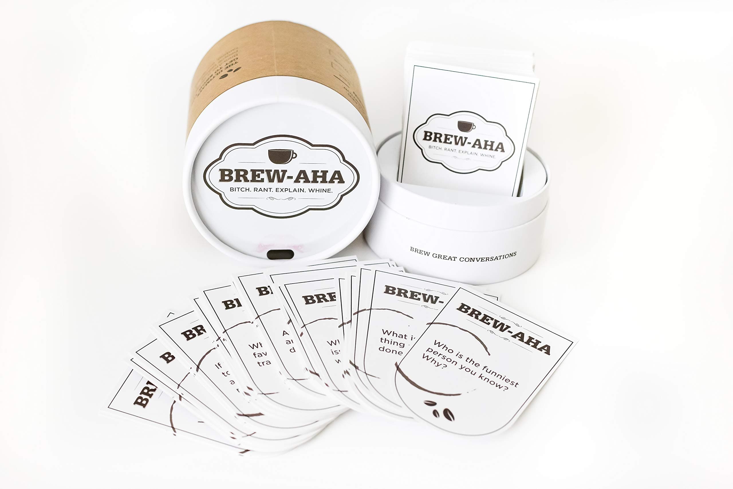 Brew-aHa! Game: Conversation Starter Card Game! Brew Great Conversations!