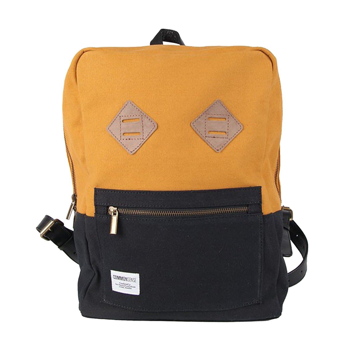 Common Sense Kristofer Men's Backpack Canvas Orange Black